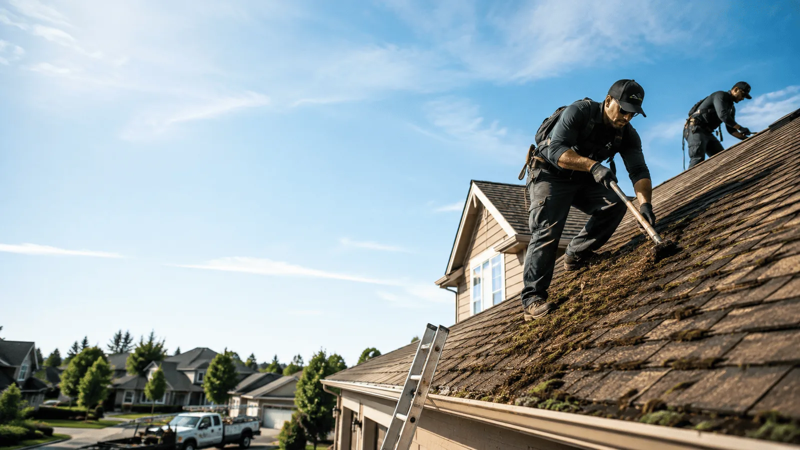 Roof Moss Removal in Palmetto, LA near me